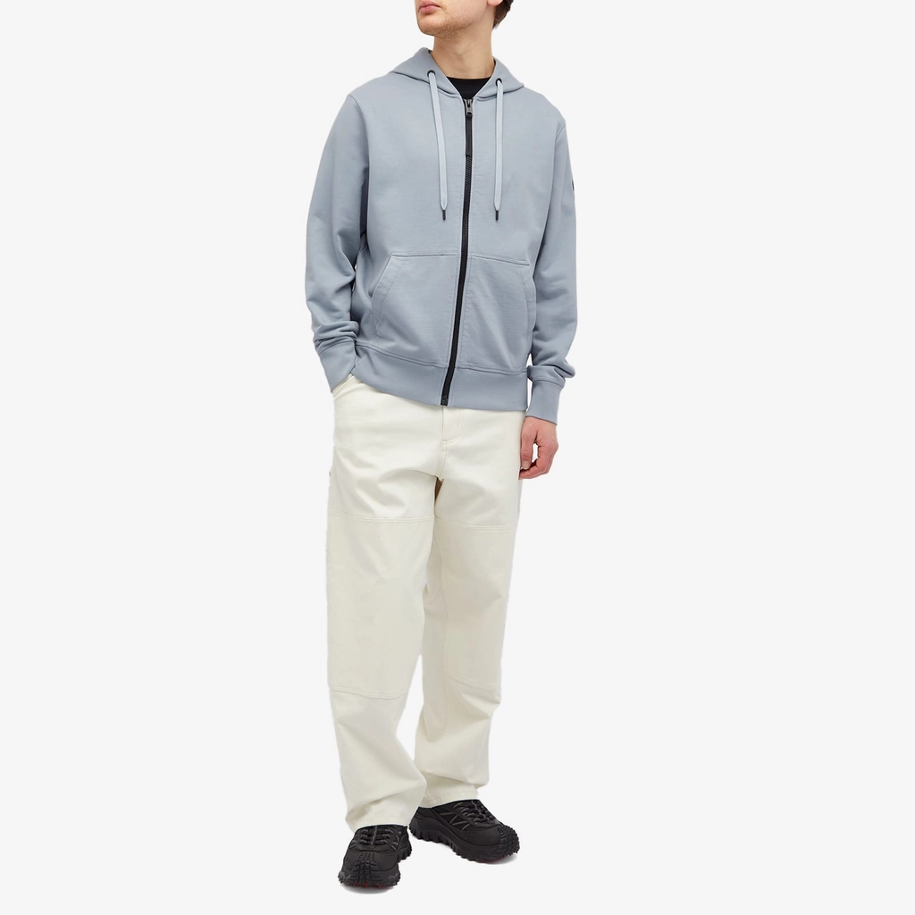 Canada Goose Men's Huron Full Zip Hoodie Light Ozone Blue